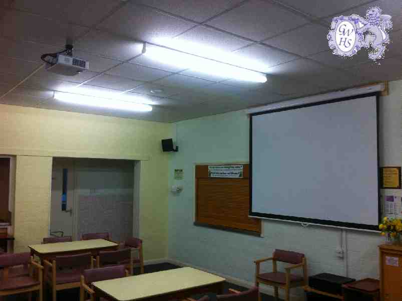 23-830 Age UK Projector & Screen donated by GWHS & L&RFHS