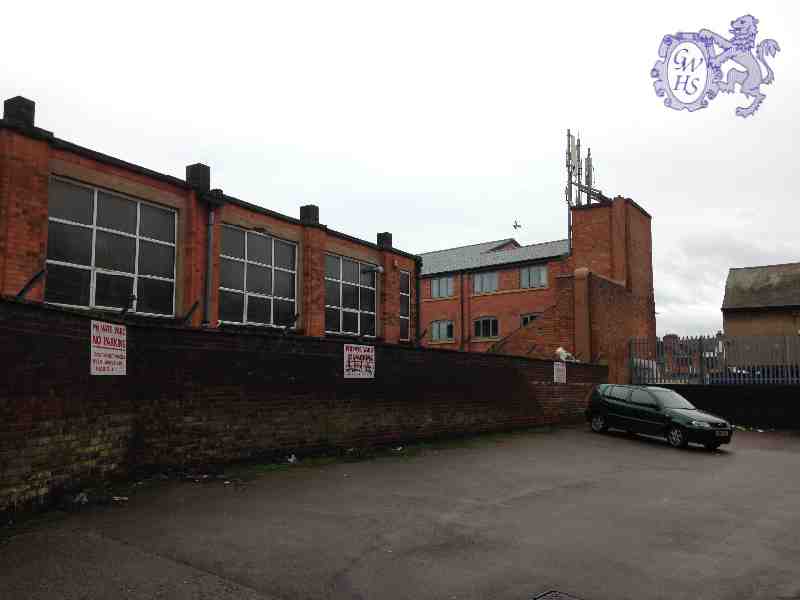 29-798 Rear view of the Factory being converted to flats in Paddock Street Wigston Magna