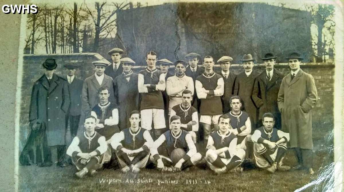 34-818 Wigston All Saints Juniors 1913-4 Wigston Magna