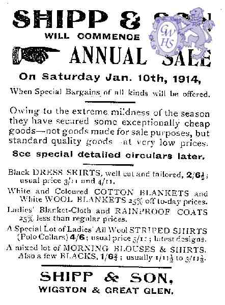 14-256 Shipp & Co Annual Sales 1914