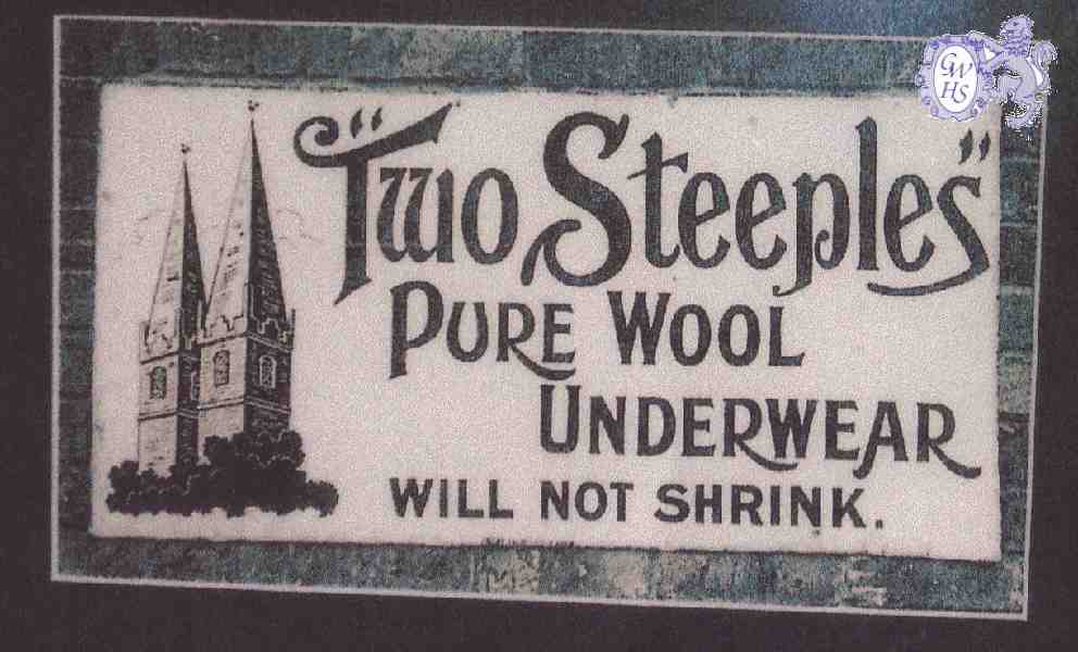 23-783 Two Steeples metal Wall Sign