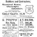 20-086 S Phipps Boot Stores & J T Hilton Baker Wigston Magna advert
