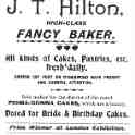 20-092 J T Hilton Bakers 5 Leicester Road  Wigston Magna advert