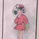 23-781 Two Steeples Jersey Girl with doll Advert in colour