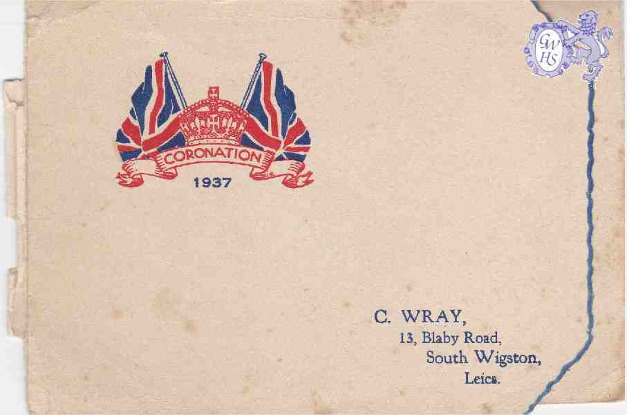 24-048 C Wray of 11 Blaby Road South Wigston - a photo folder from 1953