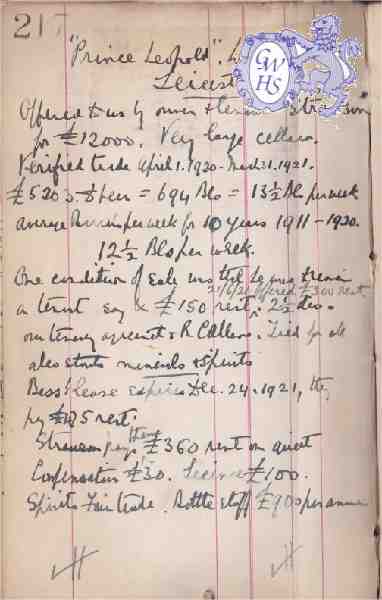 27-217 Prince Leopold Leicester