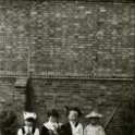 30-672 Brenda Garner nee Slaney on the left Basset Street South Wigston circa 1961