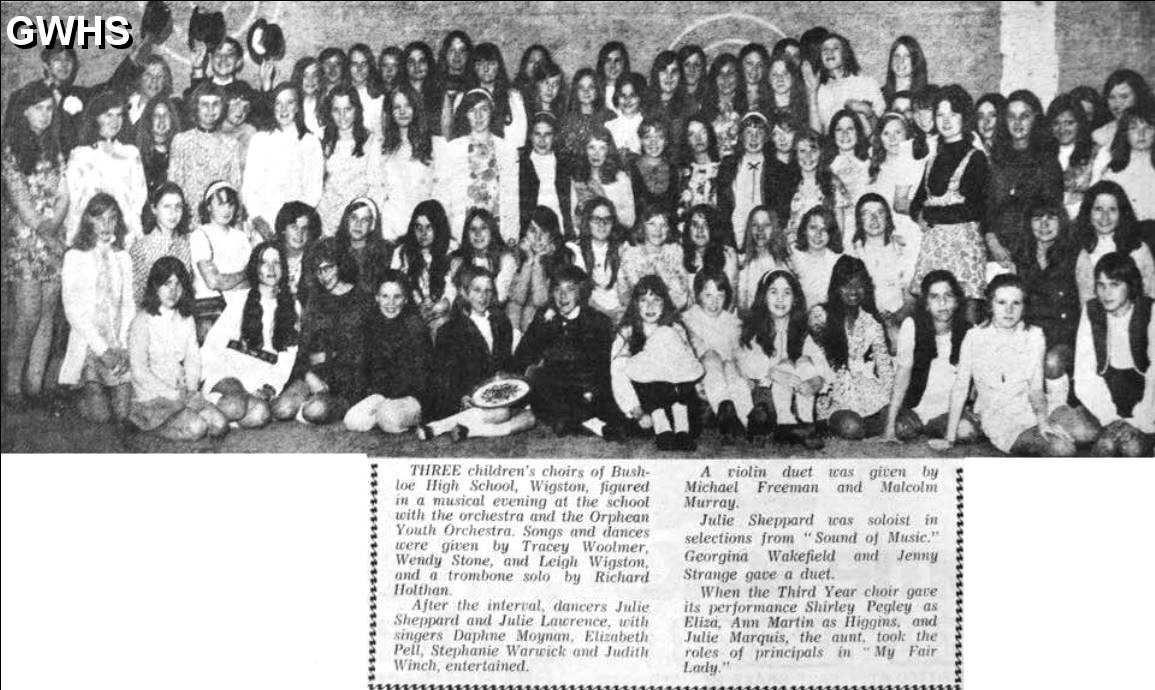 33-058 Bushloe School Wigston Magna circa 1970