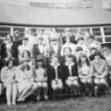 30-851 Bushloe High School Wigston Magna Mr Whiteman and we are in front of the Ponderosa in 1967.