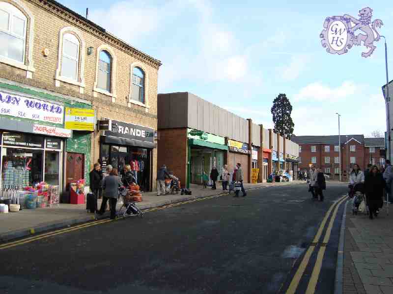 14-083 Bell Street Wigston Magna looking towards Bull Head Street Feb 2010