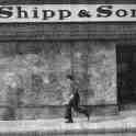 22-284 The closed Shipp & Son shop in Bell Street circa 1970 Wigston Magna 22-284 The closed Shipp & Son shop in Bell Street circa 1970 Wigston Magna