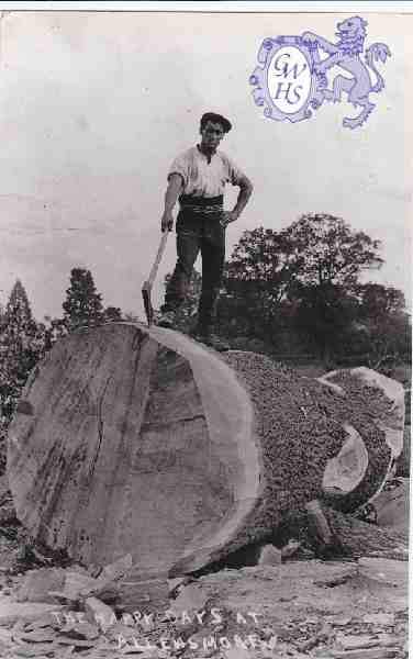 6-78 Leicestershire Wood-cutters Blaby c 1930