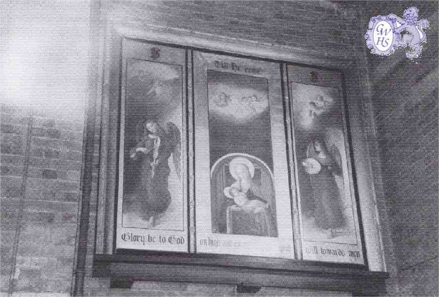 26-452 St Thoma's Church mural Blaby Road South Wigston