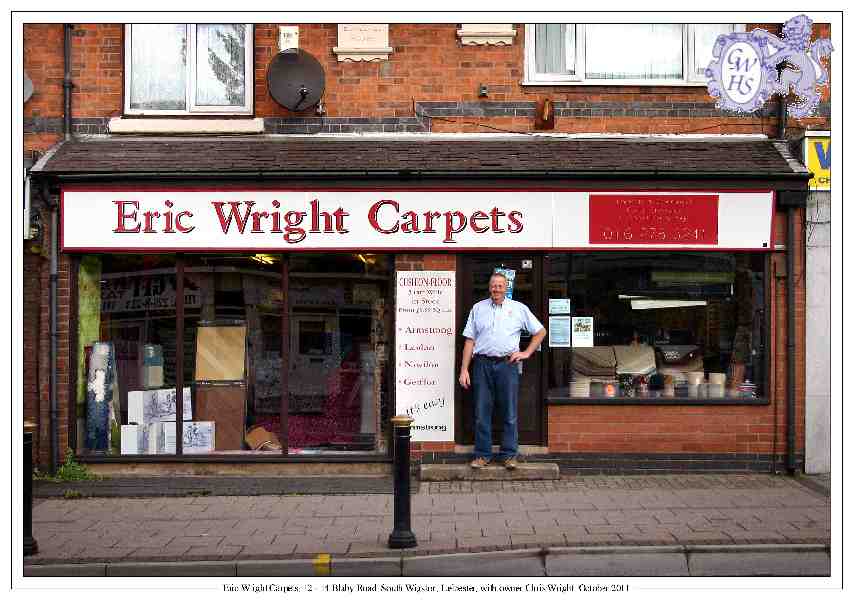 29-189 Eric Wright 12-14 Blaby Road South Wigston