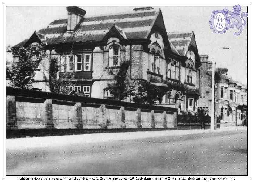 29-281 Ashbourne House Blaby Road South Wigston c 1912