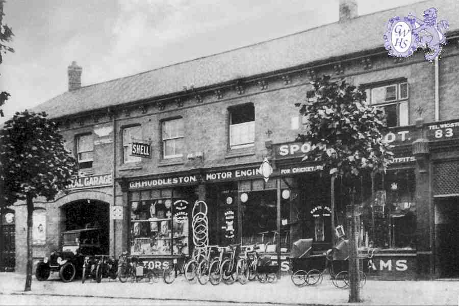 29-286 Huddleston Garage Blaby Road South Wigston c 1933