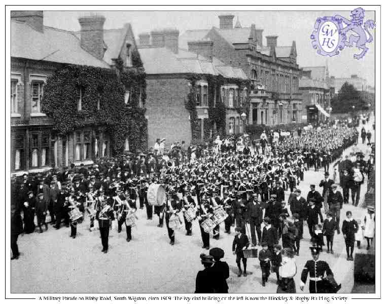 29-340 Parade on Blaby Road South Wigston 1909