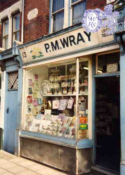 29-346 P M Wray 13 Blaby Road South Wigston