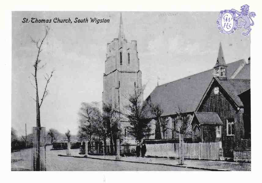 7-22  St Thomas' Church South Wigston c 1910