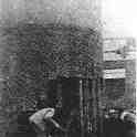 15-041 Wigston Junction Brickyard chimney Blaby Road being demolished c 1929 15-041 Wigston Junction Brickyard chimney Blaby Road being demolished c 1929