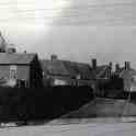 26-079 Cottages at the bottom of Blunts Lane with Cross Street taken circa 1910