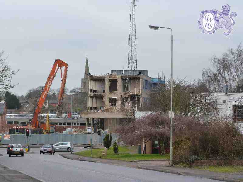 19-034 Police Station on Bull Head Street Wigston Magna during re-modelling Feb 2012