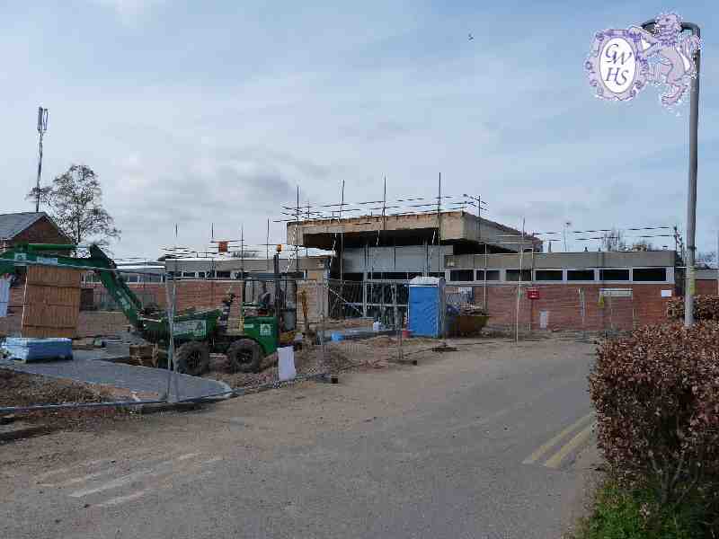19-299 Police Station during renovation Bull Head Street Wigston Magna April 2012