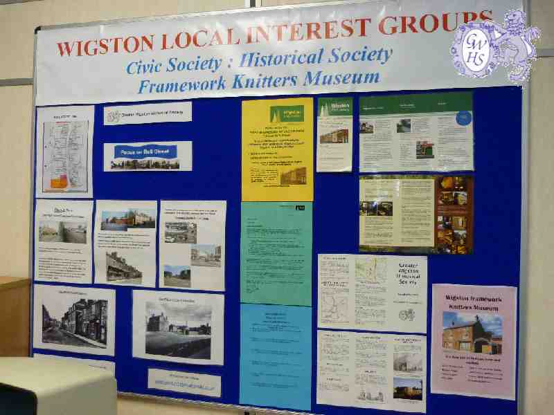 22-221 Notice Board in Wigston Library Jan 2013