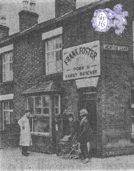 22-411 Frank Fosters shop just prior to demolition for road widening  circa 1964