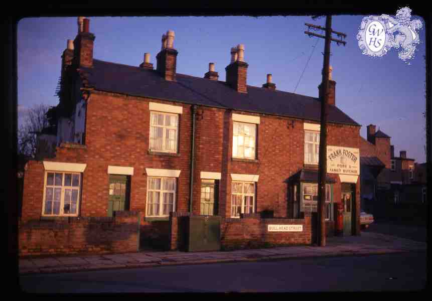26-176 Frank Foster Pork Butchers Bull Head Street - Newton Lane Wigston Magna circa 1960