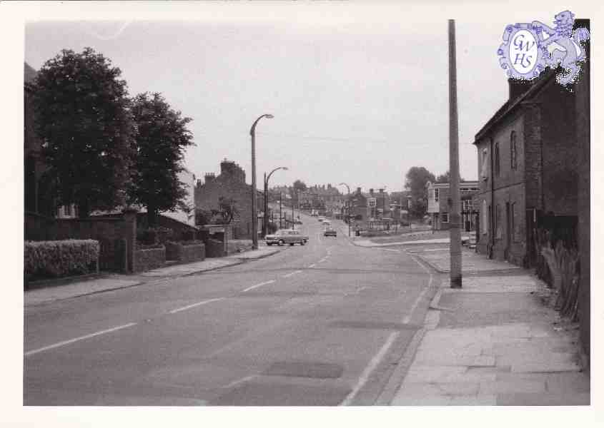 26-376 Bull Head Street Wigston Magna looking south in June 1973