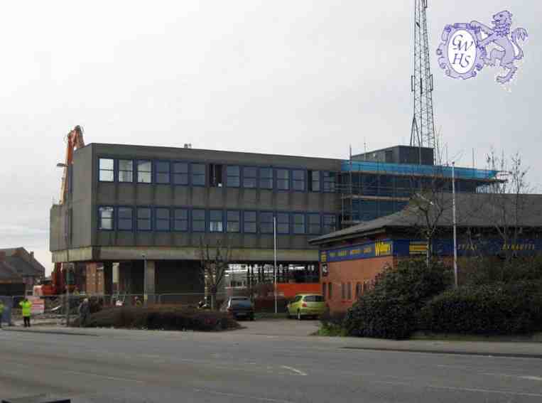 32-274 Demolition of The Police Station in Bull Head Street Wigston Magna 2012