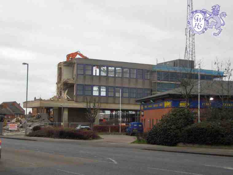 32-275 Demolition of The Police Station in Bull Head Street Wigston Magna 2012