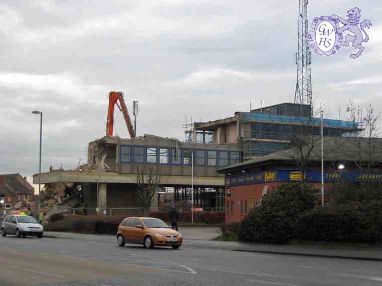 32-276 Demolition of The Police Station in Bull Head Street Wigston Magna 2012