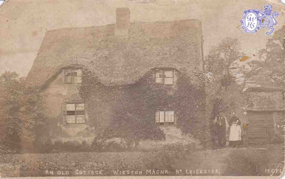 8-50 Old Cottage 78 Bull Head Street Wigston Magna c 1907