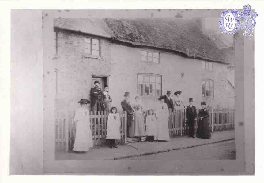 8-65 Johnson Wedding at Wyggeston Farm house Bull Head Street Wigston Magna now entrance to Meadows Eastate
