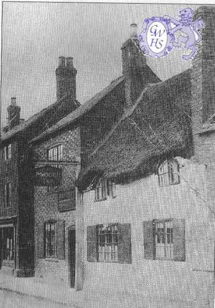 22-035 The Plough Inn Bushloe End Wigston Magna c 1896