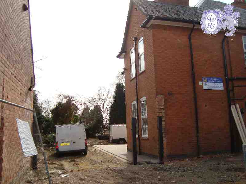 23-317 All Saints Vicarage undergoing renovation Bushloe End Wigston Magna May 2013