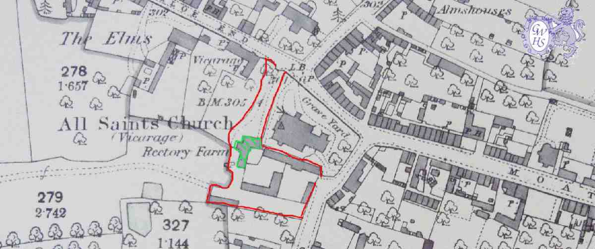 29-522 Rectory Farm House and Out Buildings Bushloe End Wigston Magna 1886