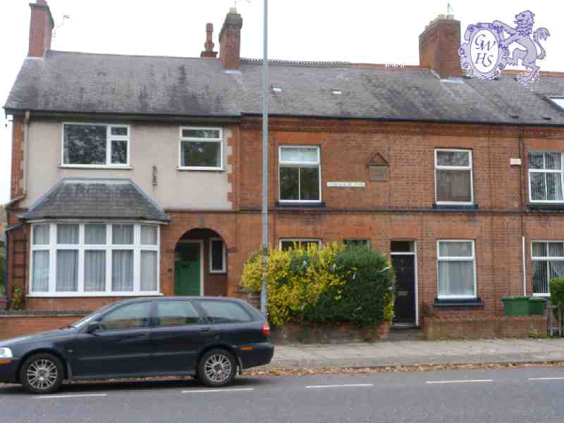 29-566 Mapperley Houses Bushloe End Wigston Magna built 1887 with #2 on the left built later