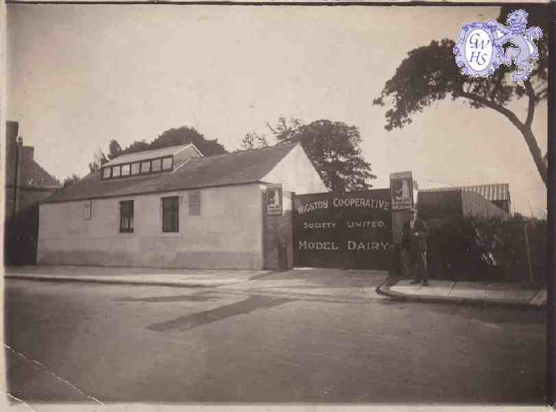 30-229 The Co-operative Model Dairy Bushloe End Wigston Magna in the 1930's