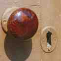 16-007 Door Knob on Master Hosiers House 42 Bushloe End 2011