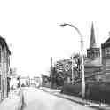 29-580 Bushloe End Wigston Magna circa 1935 with The Elms on the right before development