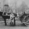 8-254a Wigston Co-op Society Dray in Bushloe End Wigston Magna circa 1923