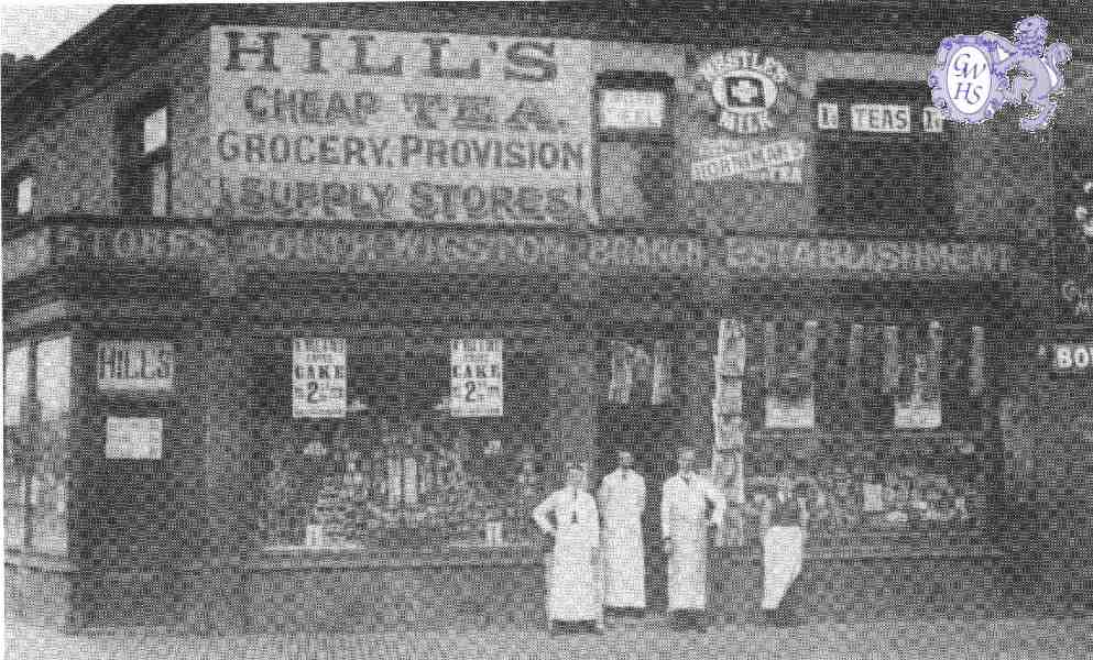17-083 William Hill's grocery Canal Street South Wigston c 1912
