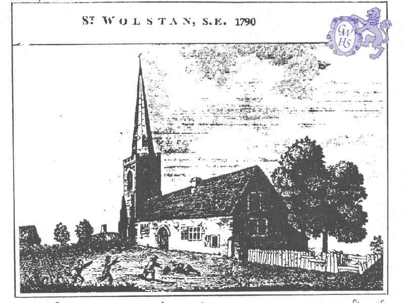 14-260 St Wolstan Church Wigston Magna circa 1790