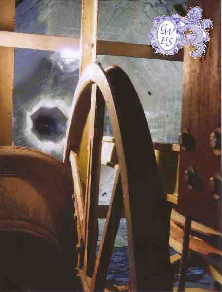 16-015 Inside Bell Tower of All Saints Church Wigston Magna 2011