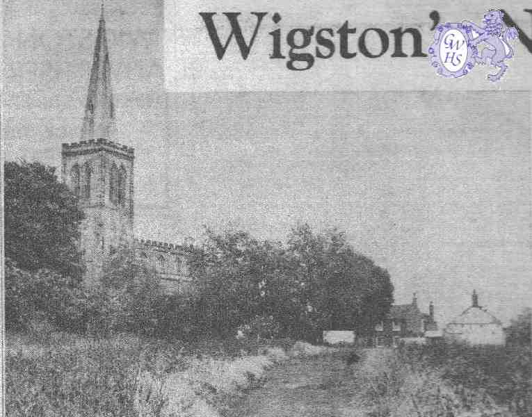 22-475 All Saint's Church Wigston Magna 1966 