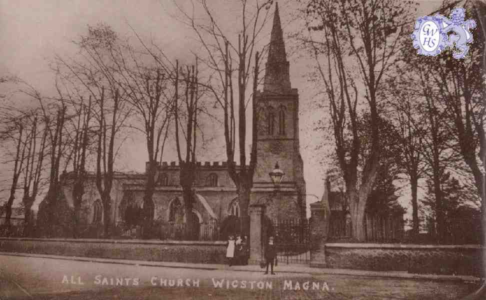 30-234 All Saint's Church Wigston Magna c 1910