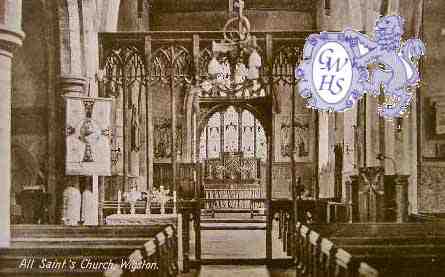 5-25 Interior of All Saints Church Wigston Magna